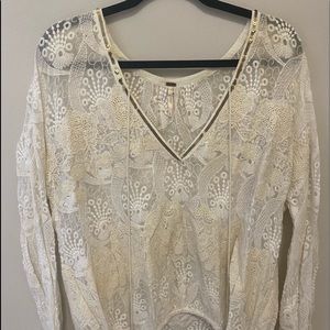 Free People Long Sleeve Blouse